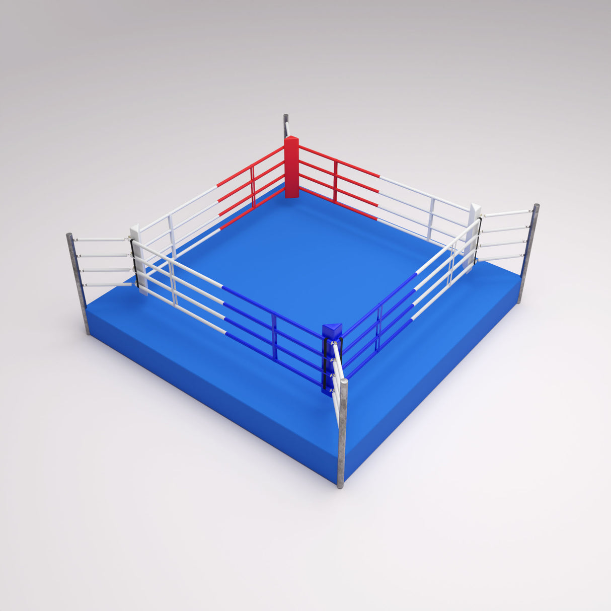 Tréninkový boxerský ring FIGHTER Stage 0.5m - 4 provazy, TBR-SM05