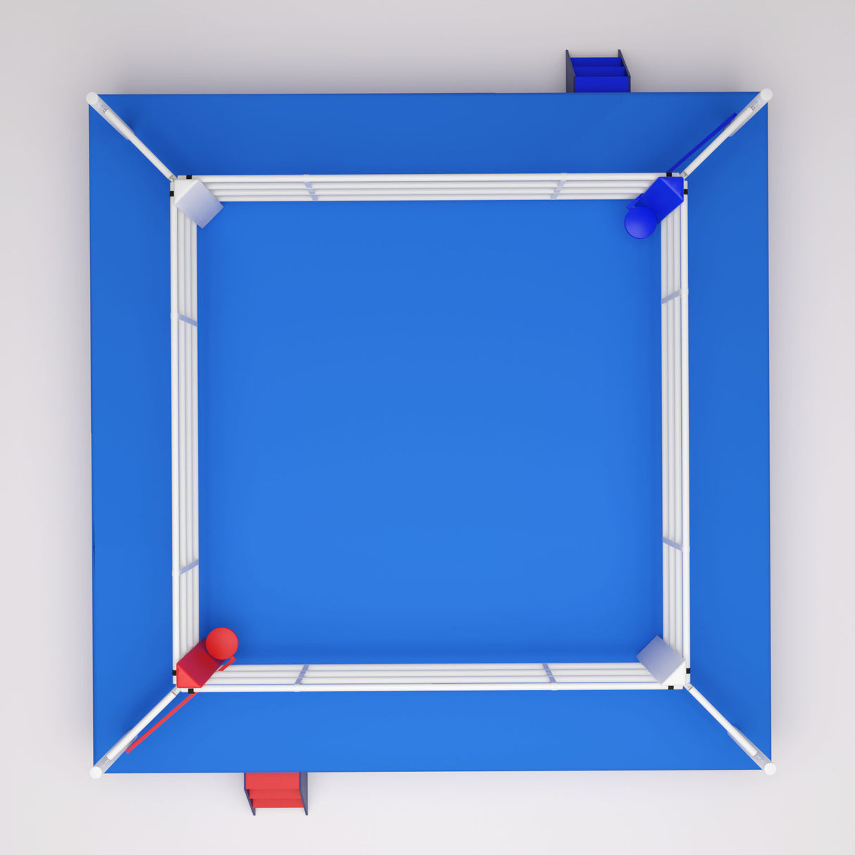 Boxérský Ring 7,8 x 7,8 m dle pravidel AIBA, BRCP75-4