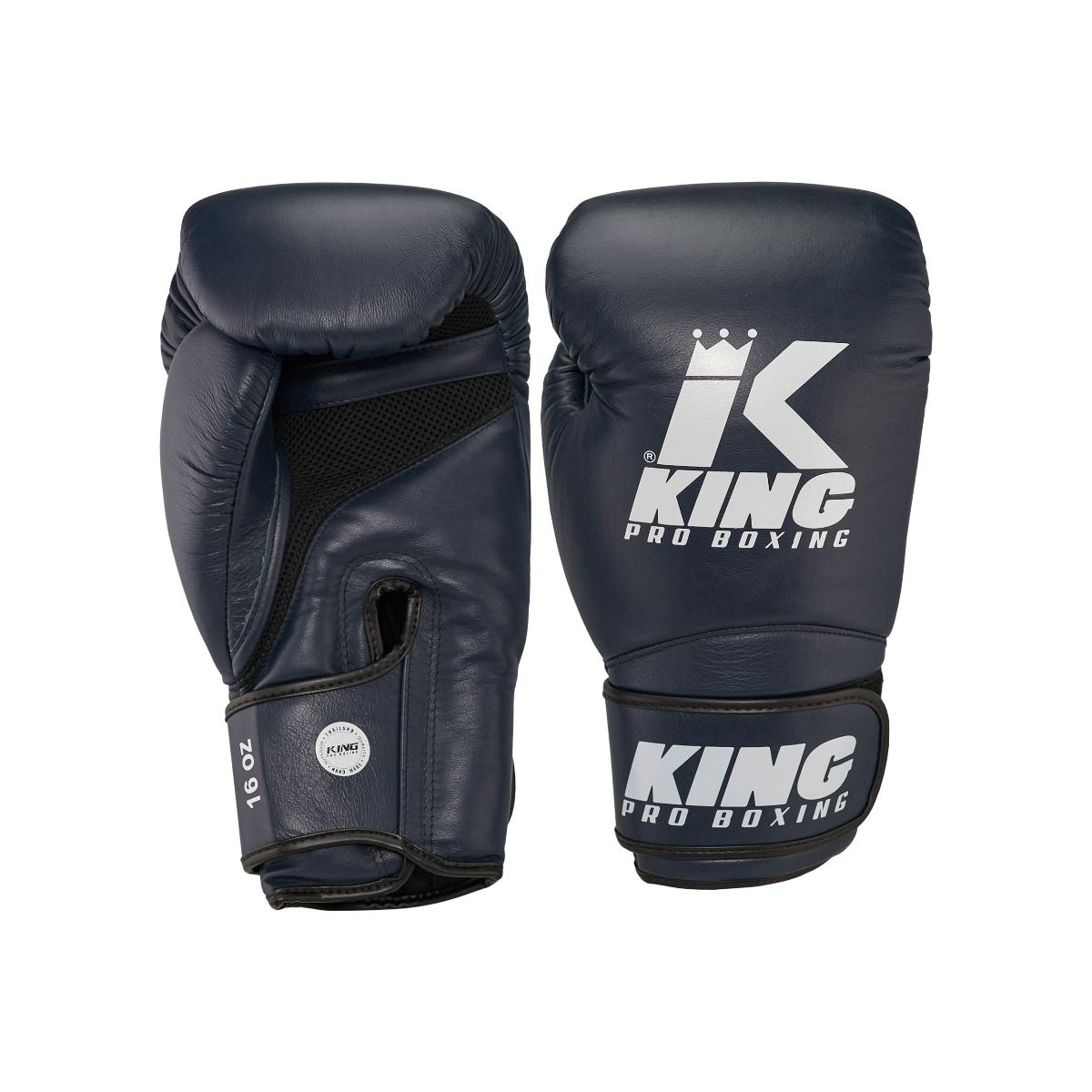 King Pro Boxing boxerské rukavice Star Mesh 7 - tmavě modrá, KPB/BG STAR MESH 7