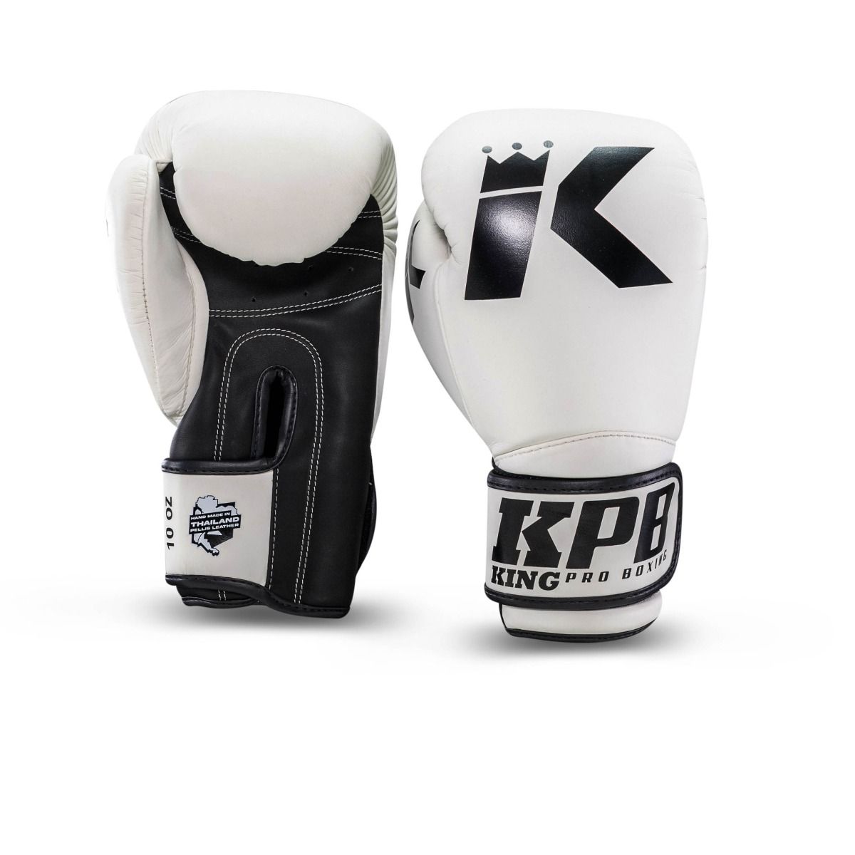 King Pro Boxing boxerské rukavice Pellis - bílá,- KPB/BGK-2