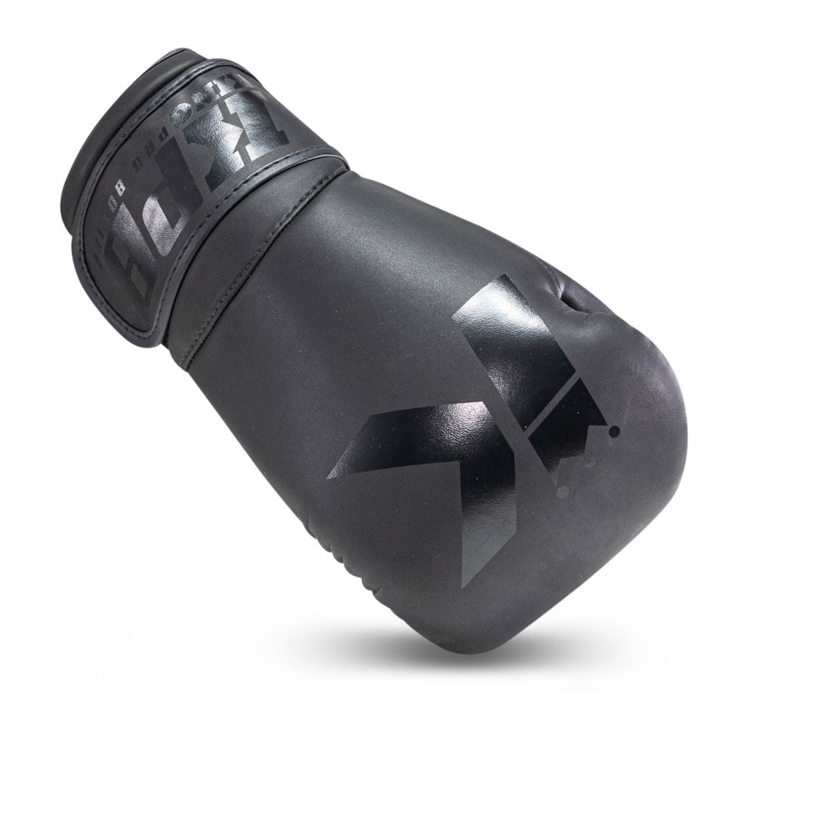 King Pro Boxing boxerské rukavice Pellis - černá, KPB/BGK-1