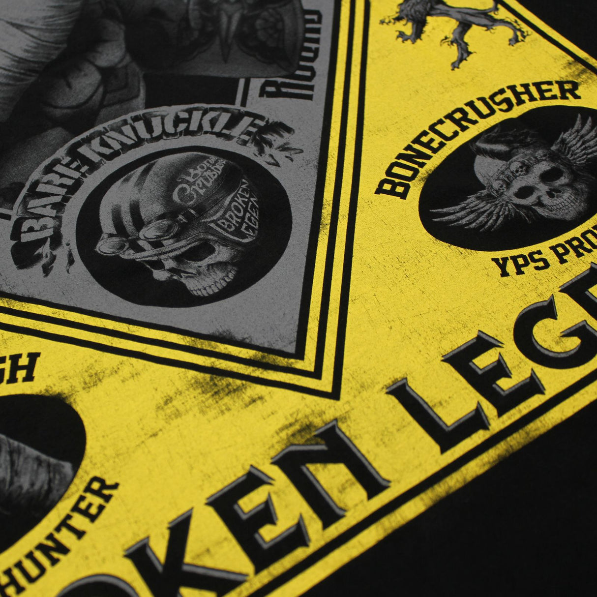 Tričko Yakuza Premium Broken Legend - černá, 015