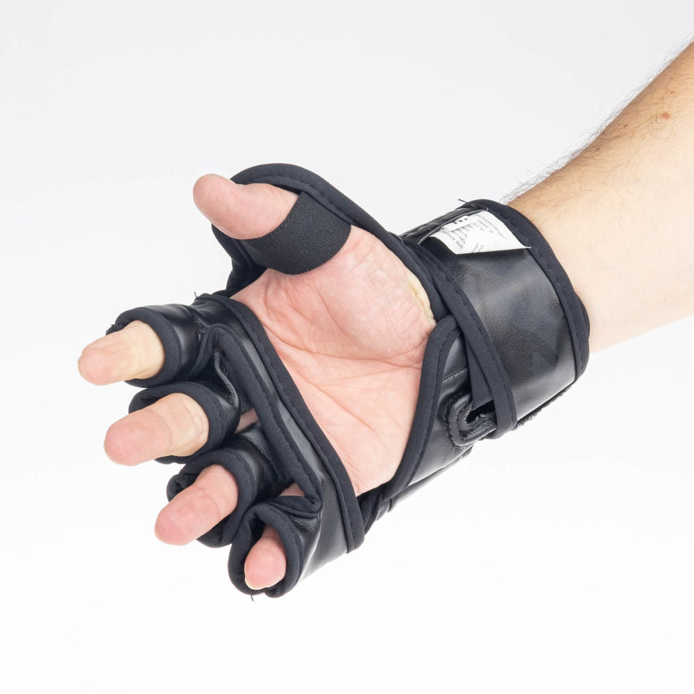 Rukavice Fighter MMA Competition - černá/camo, FMG-002CBK