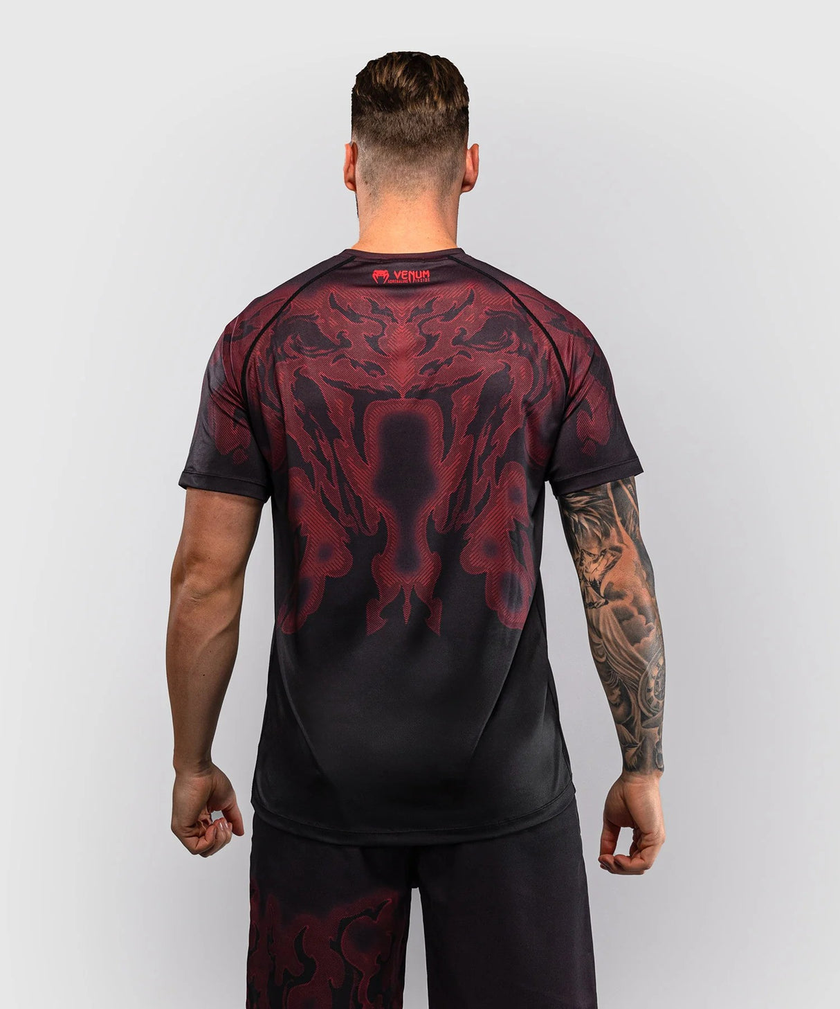 Venum Dry Tech Spectre tričko - černá/červená, VENUM-06308-100
