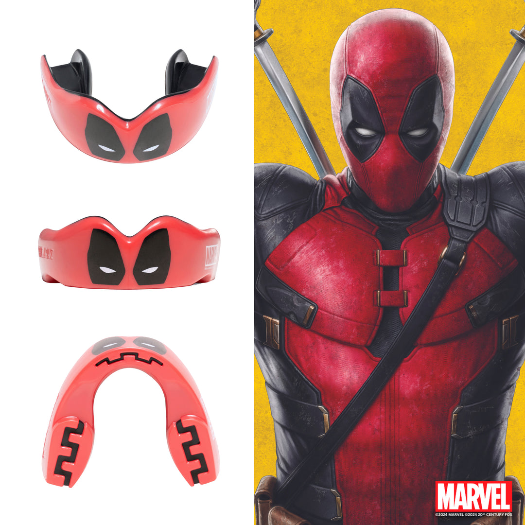 SAFEJAWZ chrániče zubů Marvel Deadpool, SJDeadpool