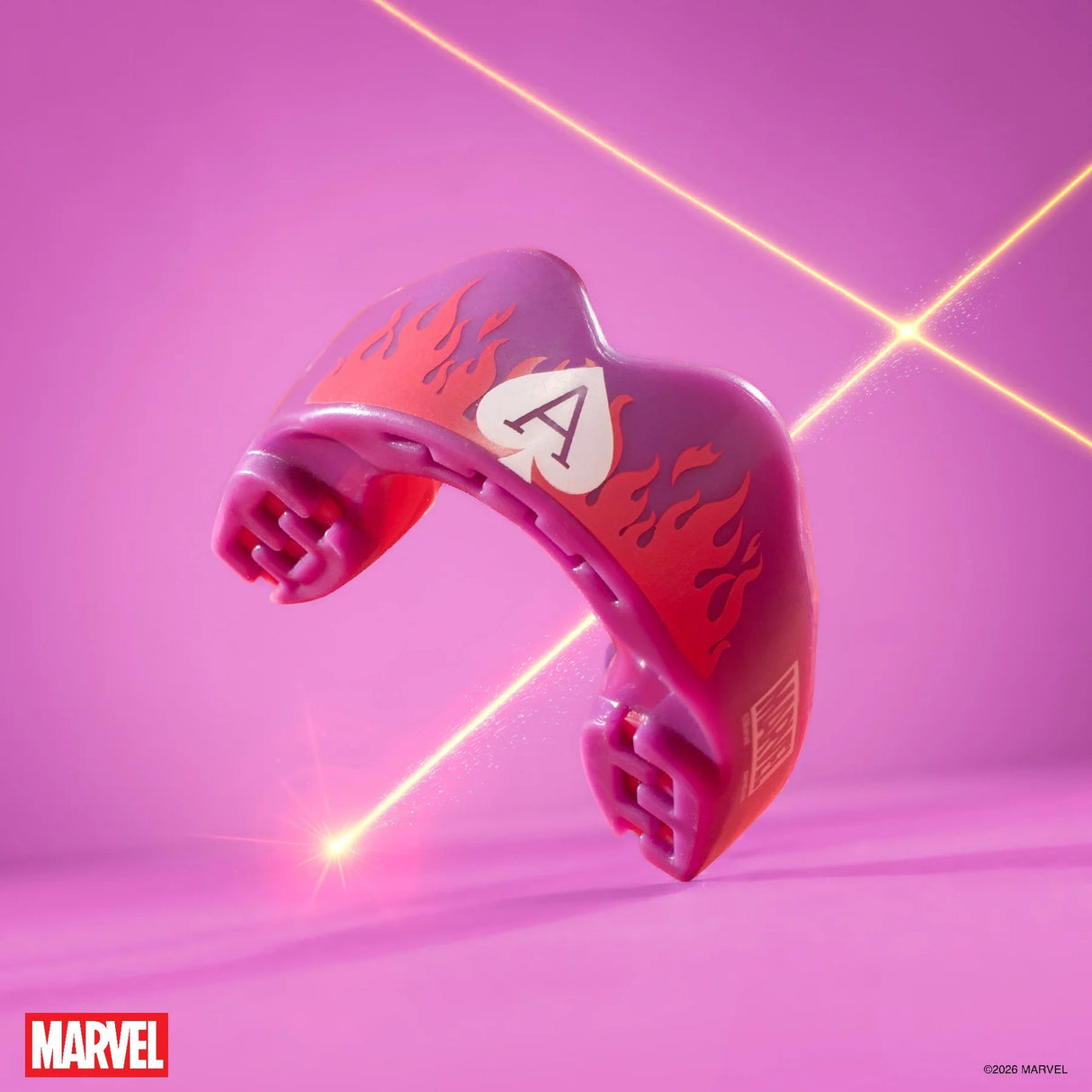 SAFEJAWZ chrániče zubů Marvel X-Men Gambit, růžová, SJGambitA