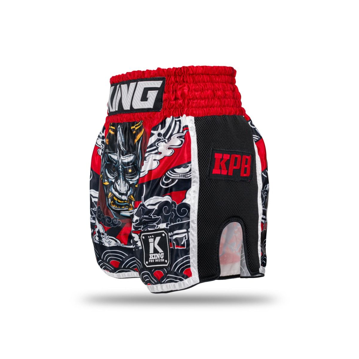 King Muay Thai trenky HANYA - černá/červená, KPB/HANYA RD