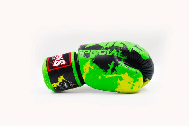 Boxerské rukavice Twins Fantasy - Candy Green, FBGVL-3