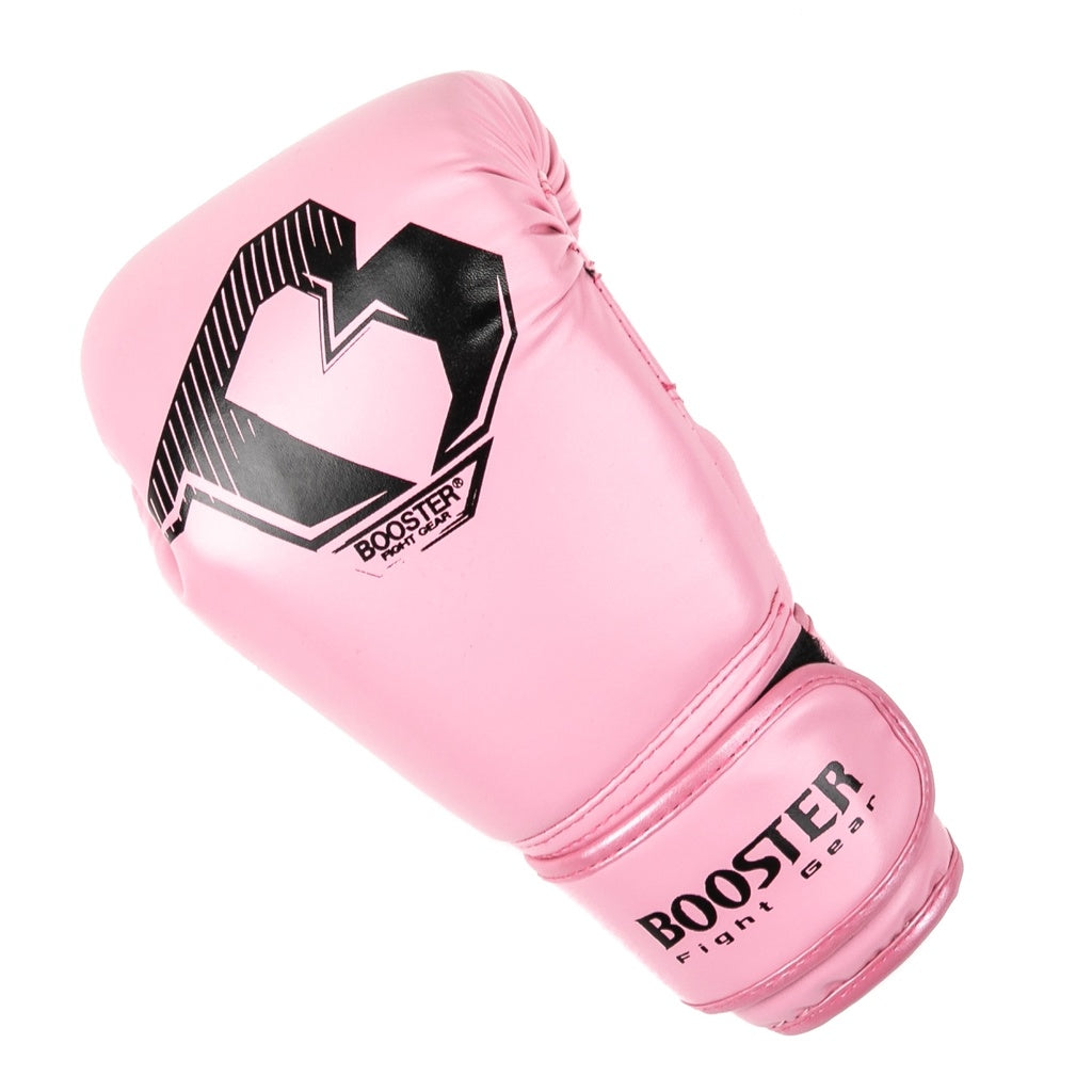 Boxerské rukavice BOOSTER FIGHT GEAR BT STARTER, růžová
