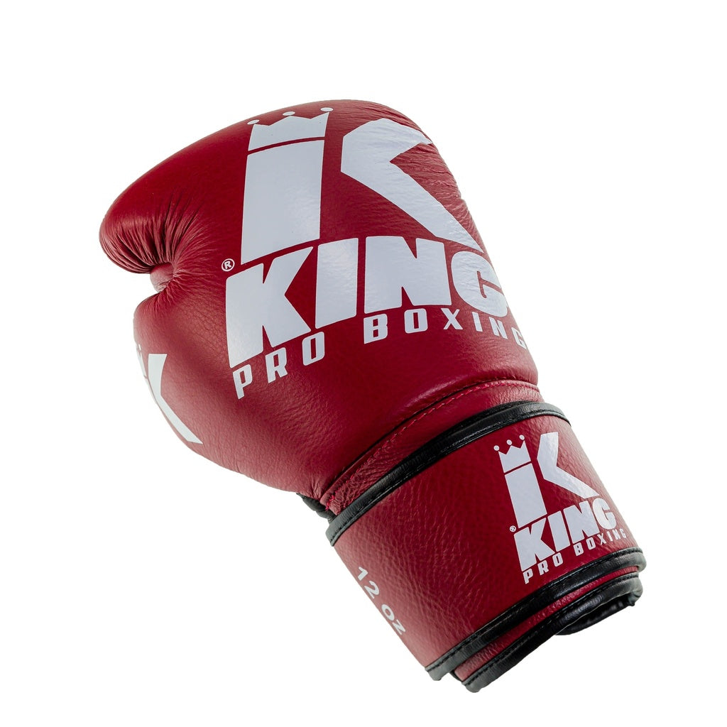 King Pro Boxing boxerské rukavice Platinum 8 - červená, kpb/bg-platinum8