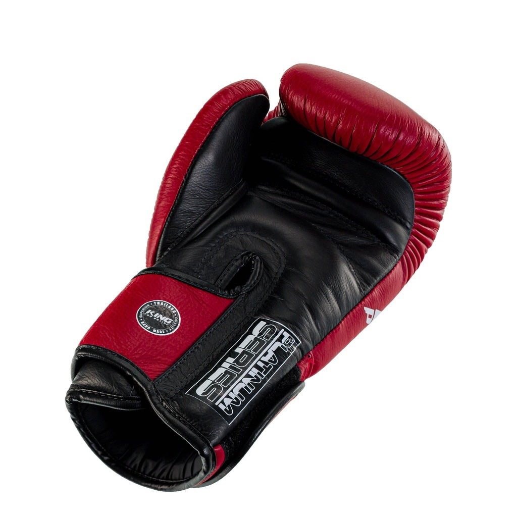 King Pro Boxing boxerské rukavice Platinum 8 - červená, kpb/bg-platinum8