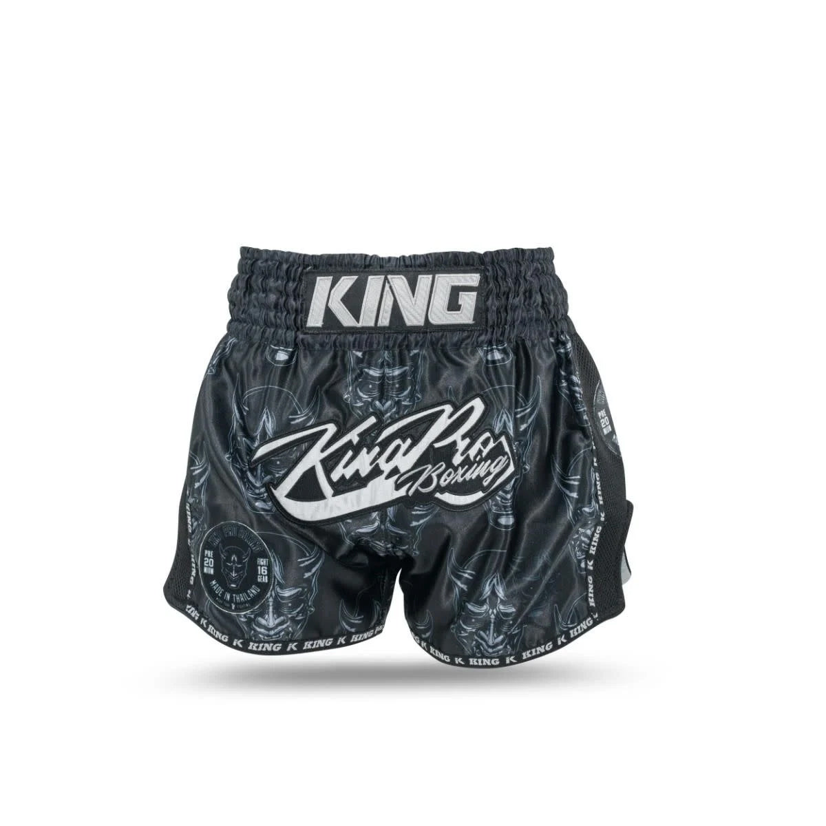 King Muay Thai trenky DEVIL - černá, KPB-DEVIL-1
