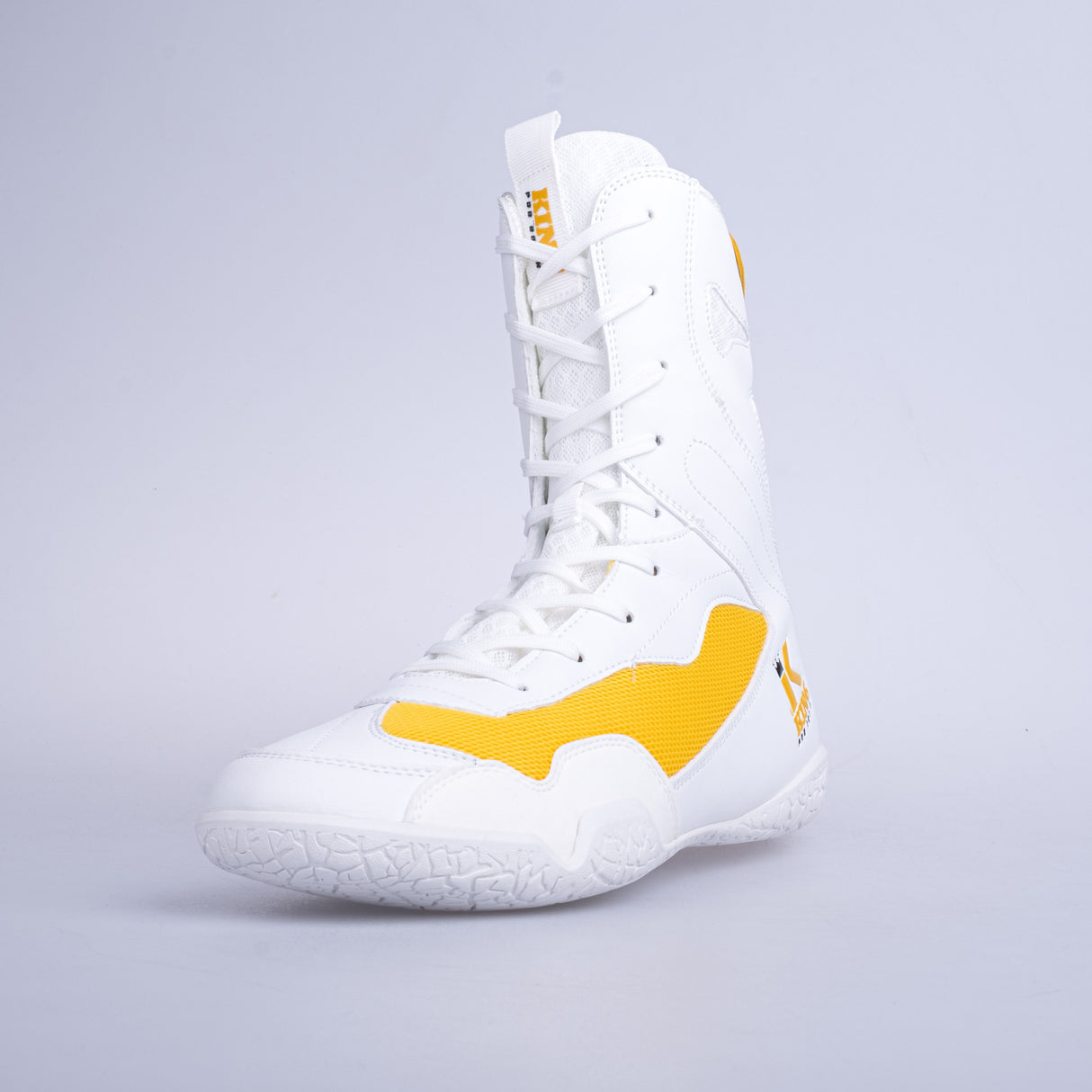 KING boxerská obuv Apex Pro 2 - bílá/zlatá