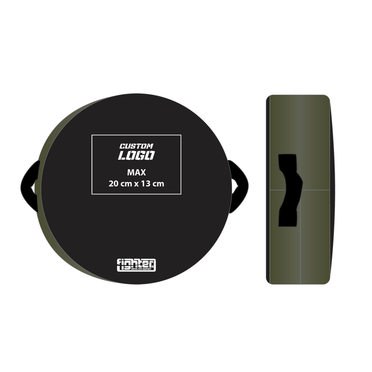 Kulatá lapa Fighter - vlastní potisk