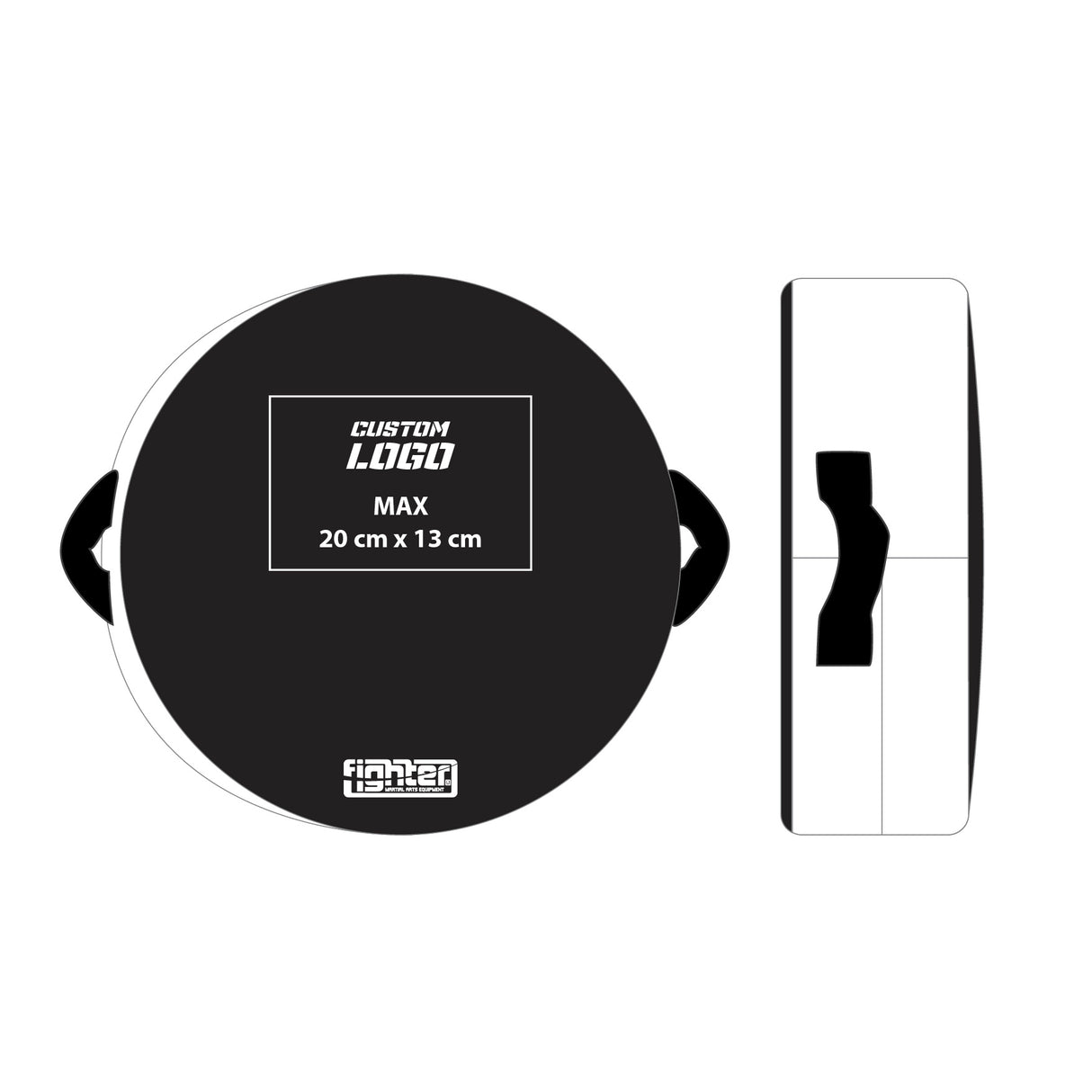Kulatá lapa Fighter - vlastní potisk