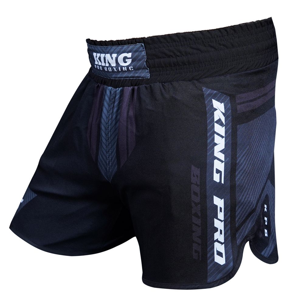 King PB Legion 2 MMA šortky - černá/šedá, LEGION 2 MMA TRUNK