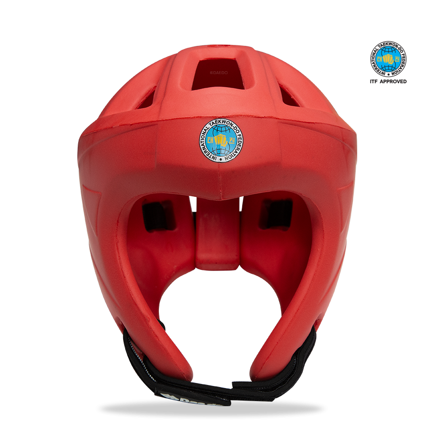 Daedo přilba ITF - červená, PRITF20552-R