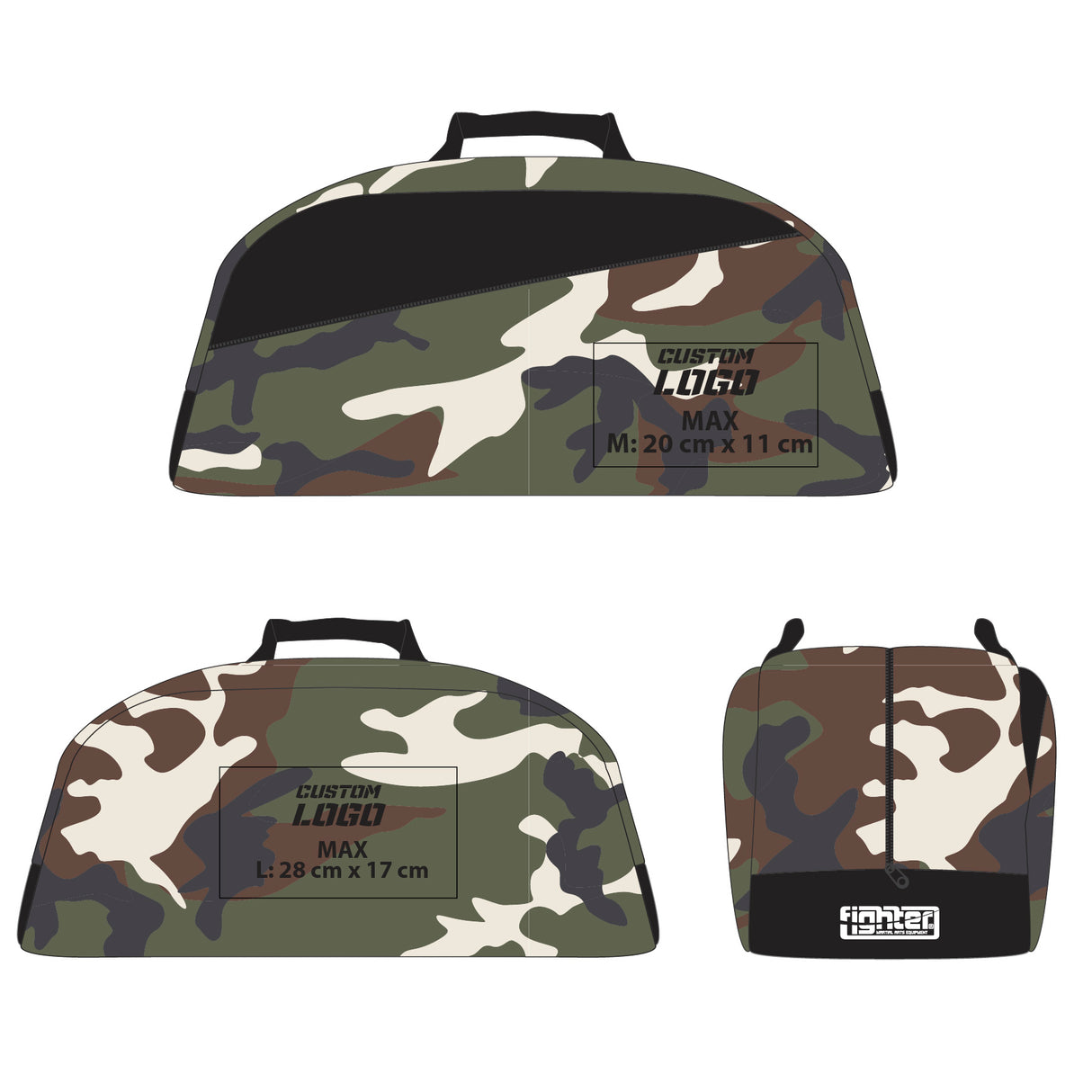 Sportovní taška GYM Fighter - vlastní potisk