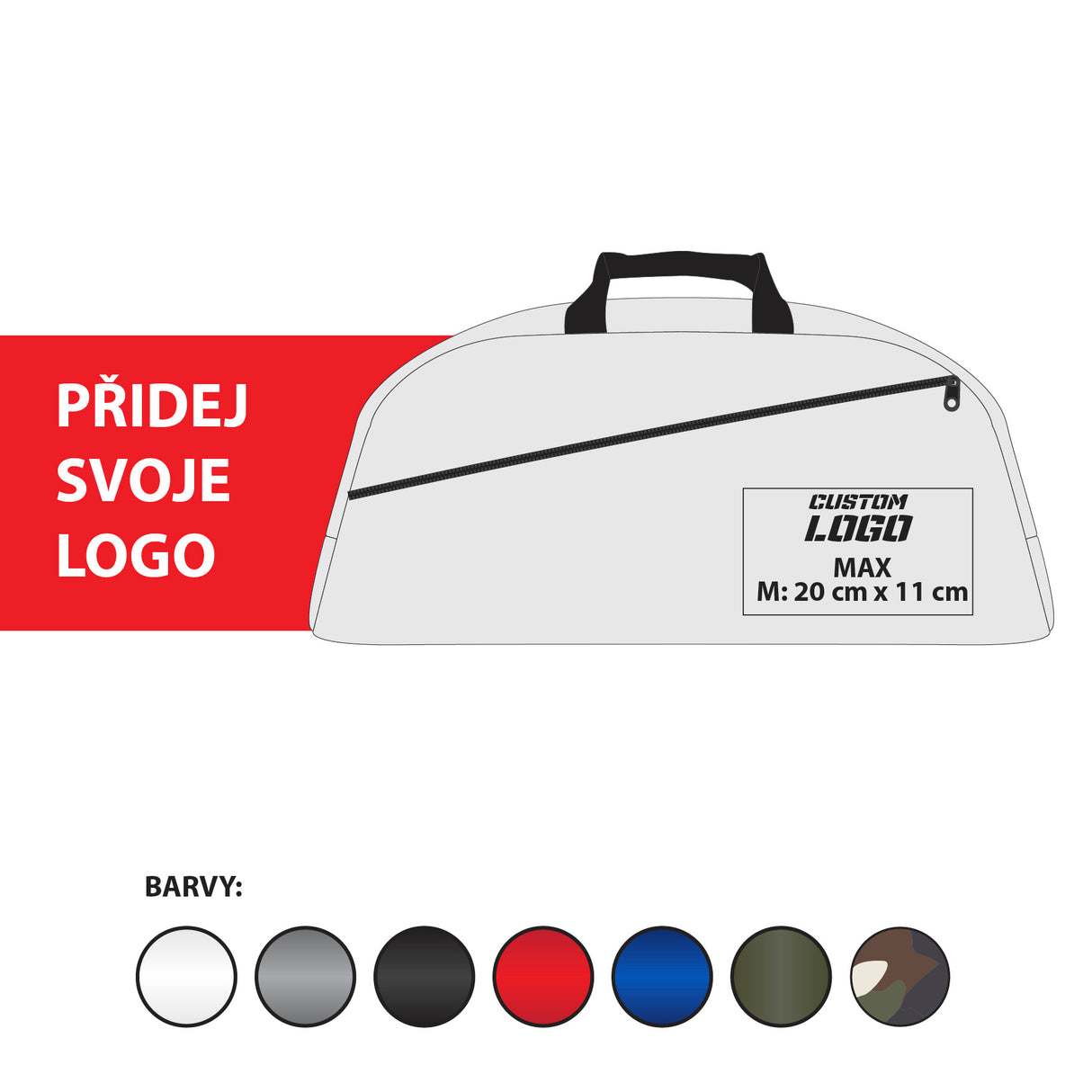 Sportovní taška GYM Fighter - vlastní potisk