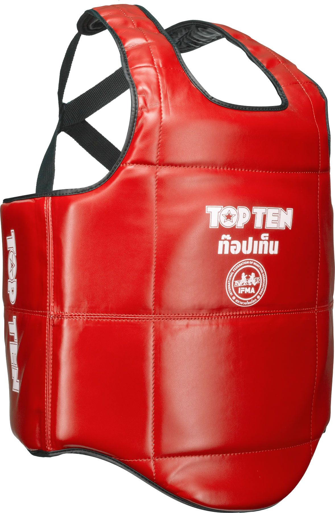 Top Ten IFMA chránič hrudi - červená, 33271-4