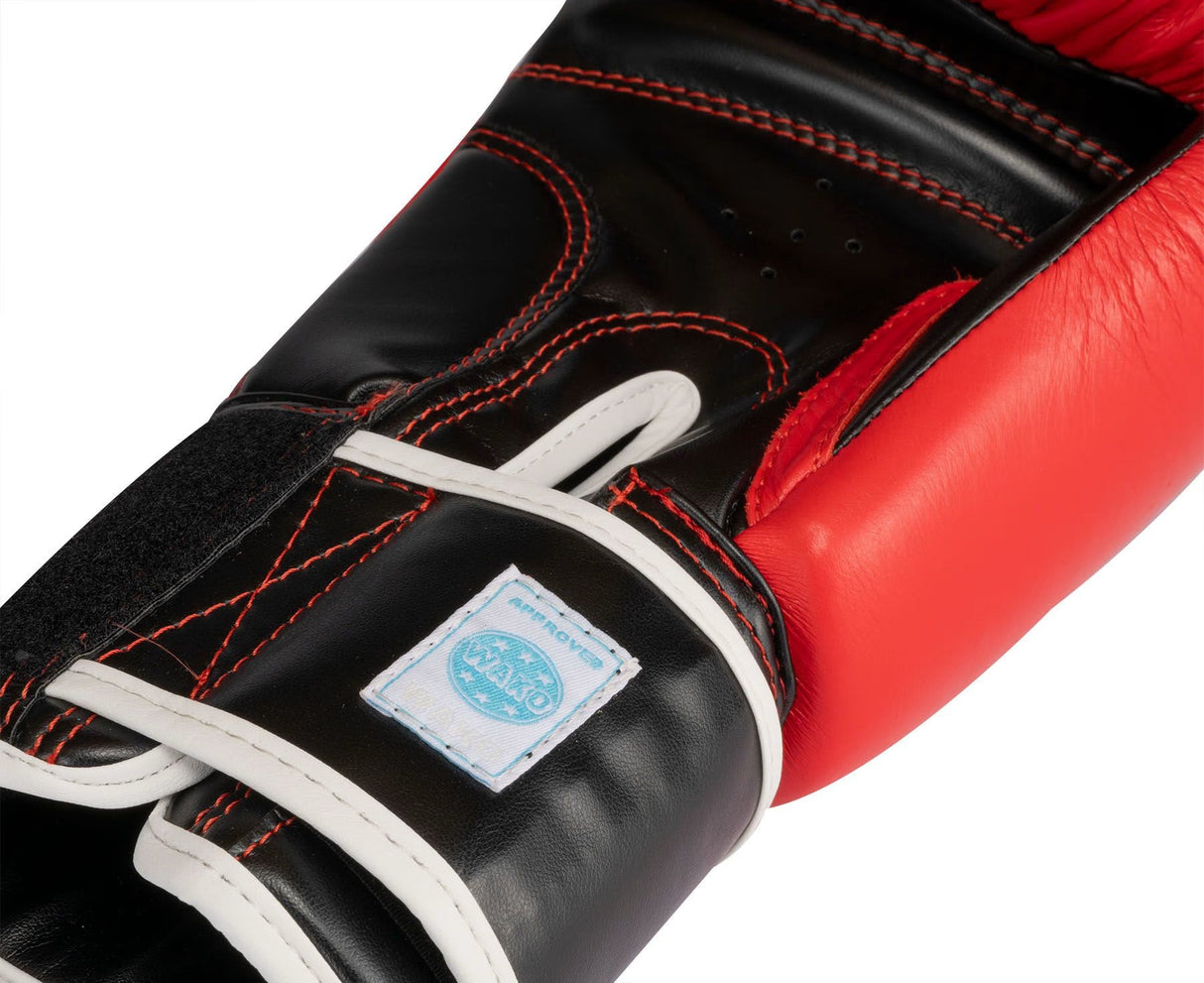 Boxerské rukavice TOP TEN “Legacy25” WAKO - červená, 20111-4