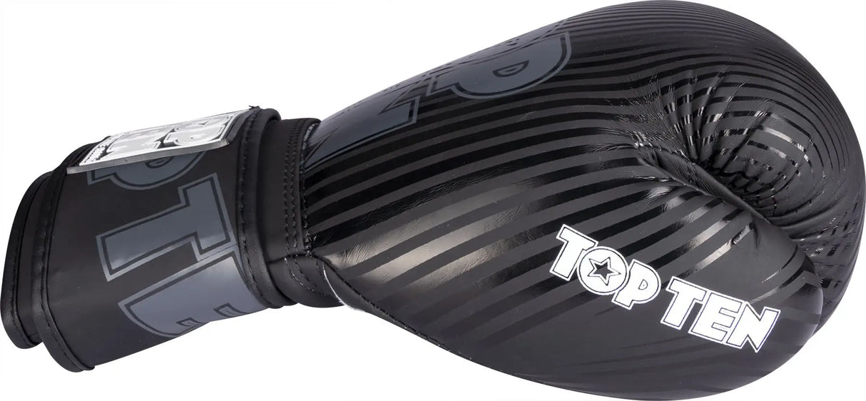 Boxerské rukavice TOP TEN "Vectory" - černá, 22195-9
