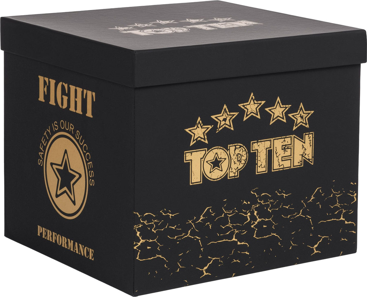 Přilba Top Ten “Prestige” - hnědá/zlatá, 4145-2