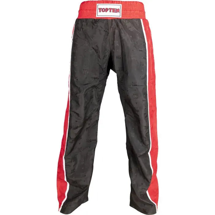 Kalhoty Top Ten Stripes - černá/červená, 1606-4