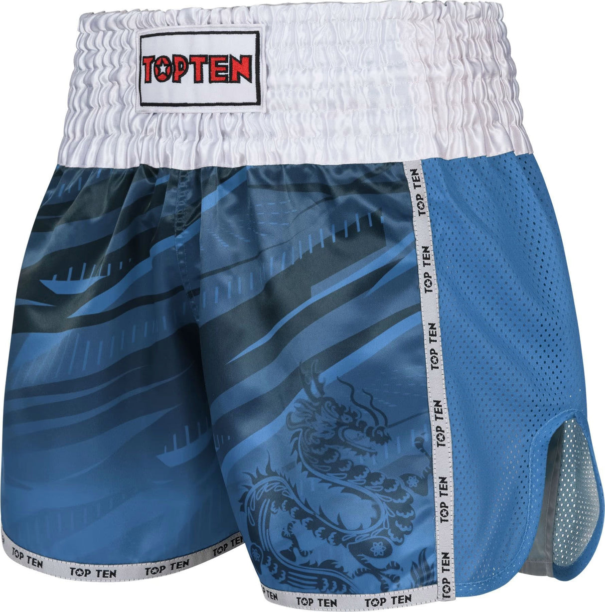 Top Ten trenky na kickbox “Legacy25” - modrá, 18643-6