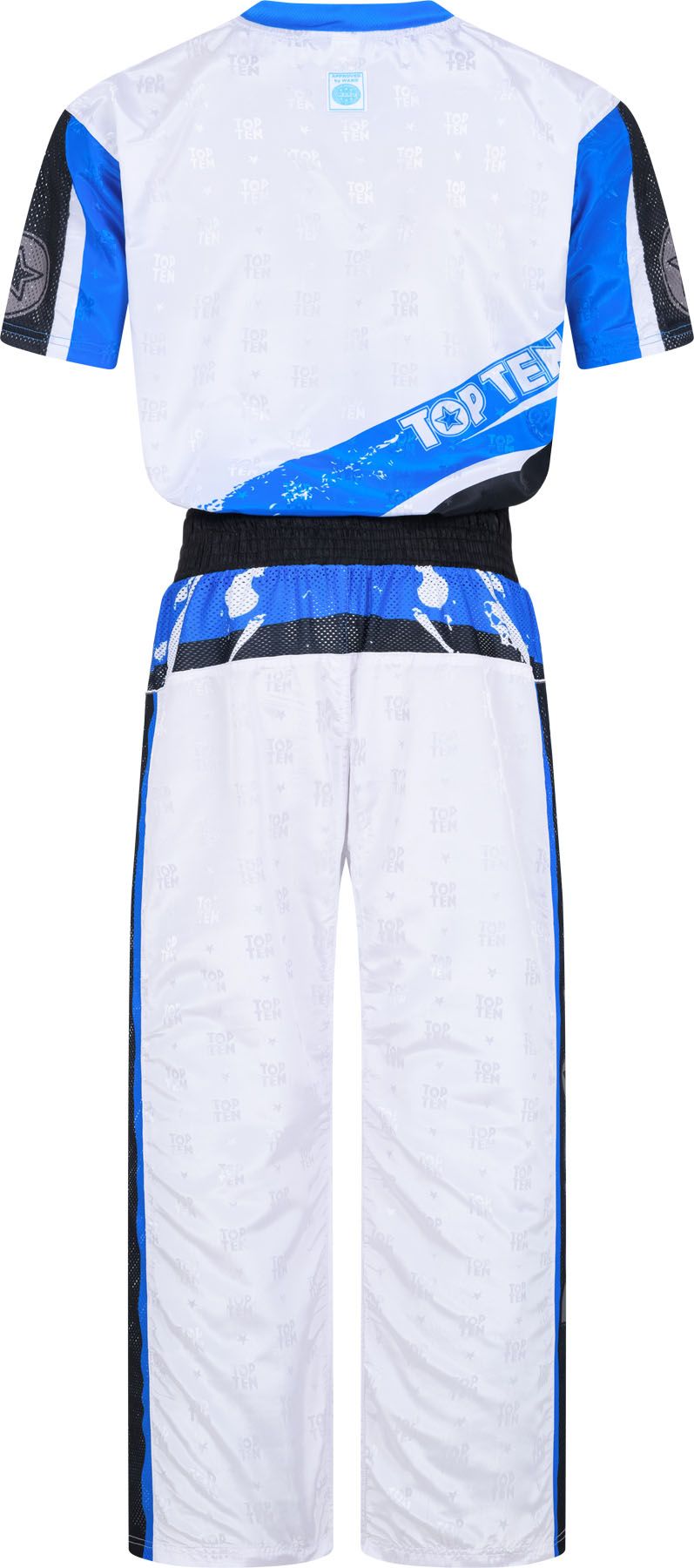 Top Ten Urban Arts uniforma - bílá/modrá, 16814-16