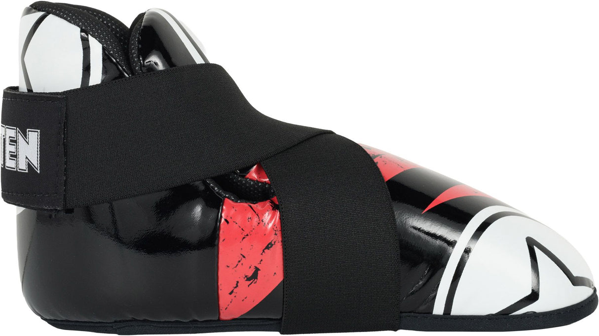 Chrániče nohou Top Ten Urban Arts - červená/černá, 30673-94