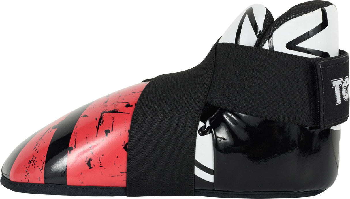 Chrániče nohou Top Ten Urban Arts - červená/černá, 30673-94