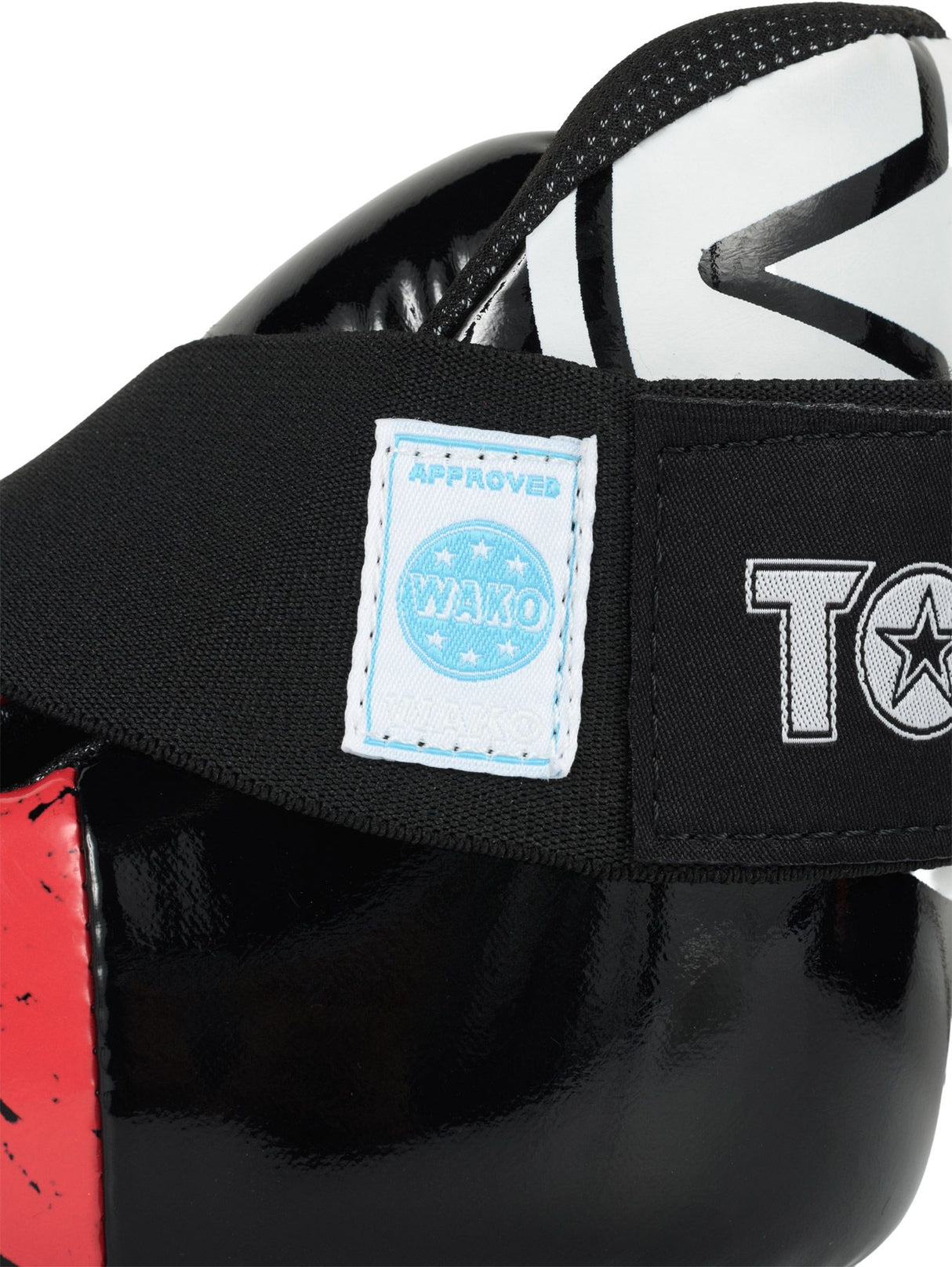 Chrániče nohou Top Ten Urban Arts - červená/černá, 30673-94