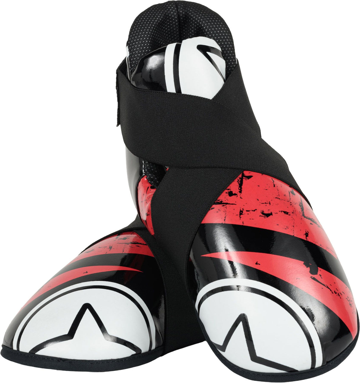 Chrániče nohou Top Ten Urban Arts - červená/černá, 30673-94