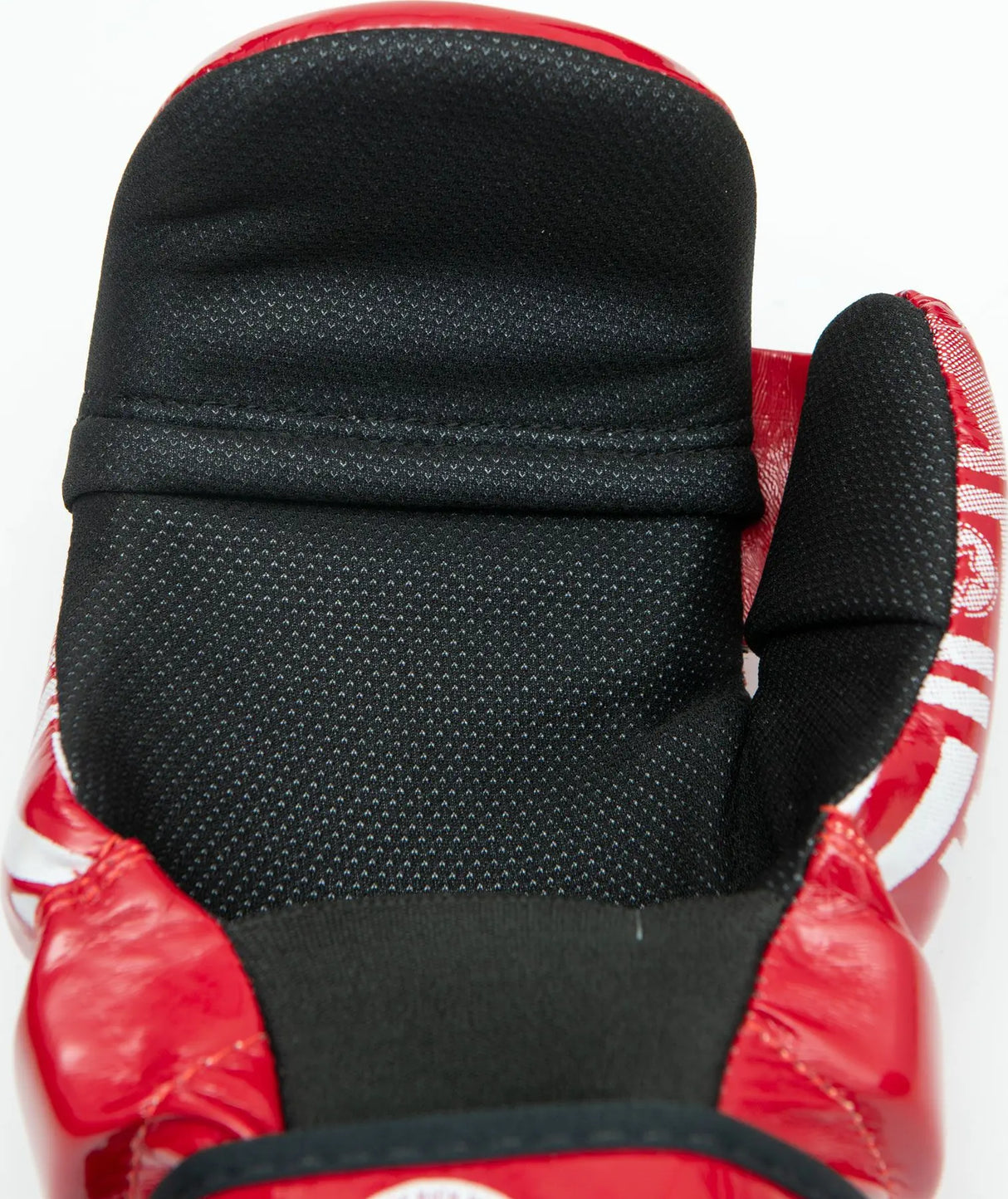 Otevřené rukavice Top Ten Glossy Block - červená, 21658-prism