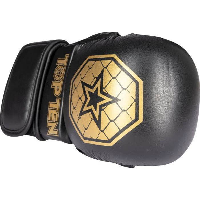 MMA Rukavice Top Ten Contender - černá/zlatá, 23342-9