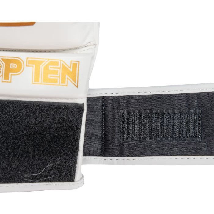 MMA Rukavice Top Ten Contender - bílá/zlatá, 23342-1