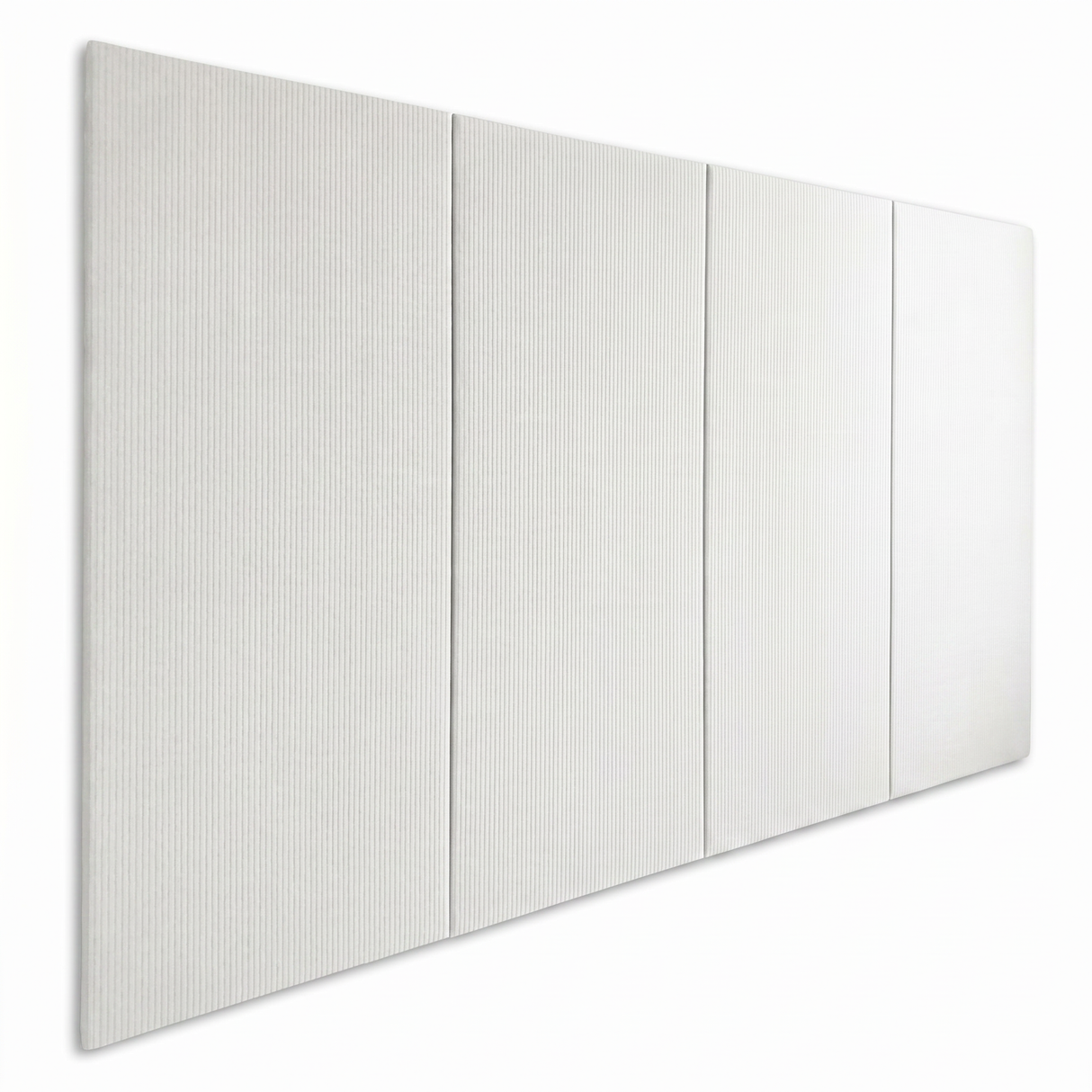 Wallpad Carpenter 2 m x 1 m x 2,5 cm, šedá, bílá, CATT-WP-25-BK