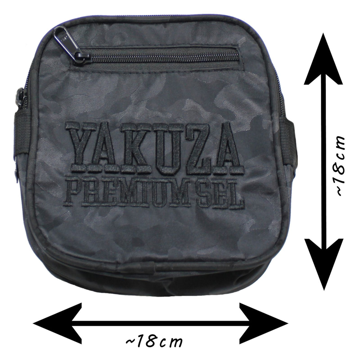 Taška přes rameno Yakuza Premium – černá camo, 3574
