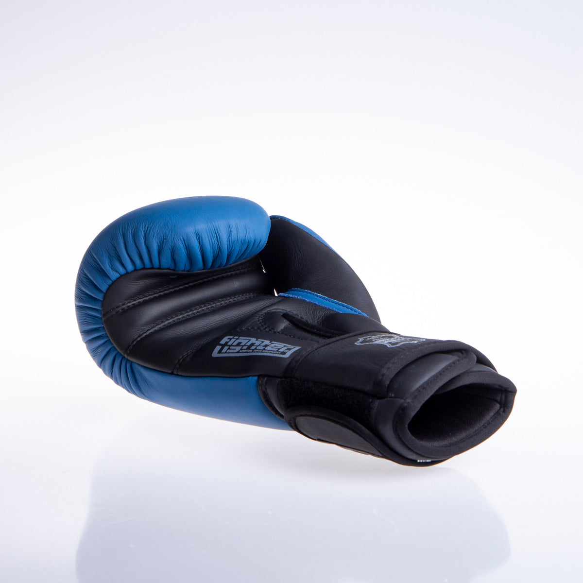 Boxerské rukavice Fighter SIAM - modrá, FBG-003BL