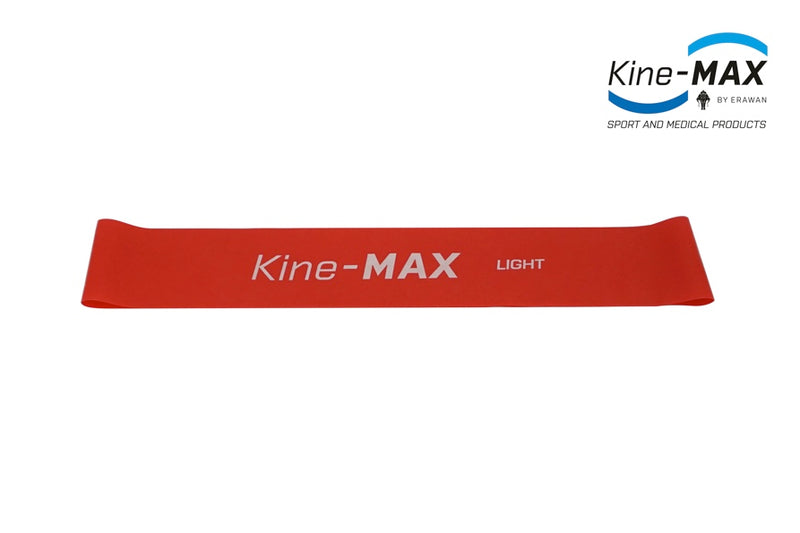 Kine-MAX Posilovací guma smyčka/loop - červená, ML-RED.01