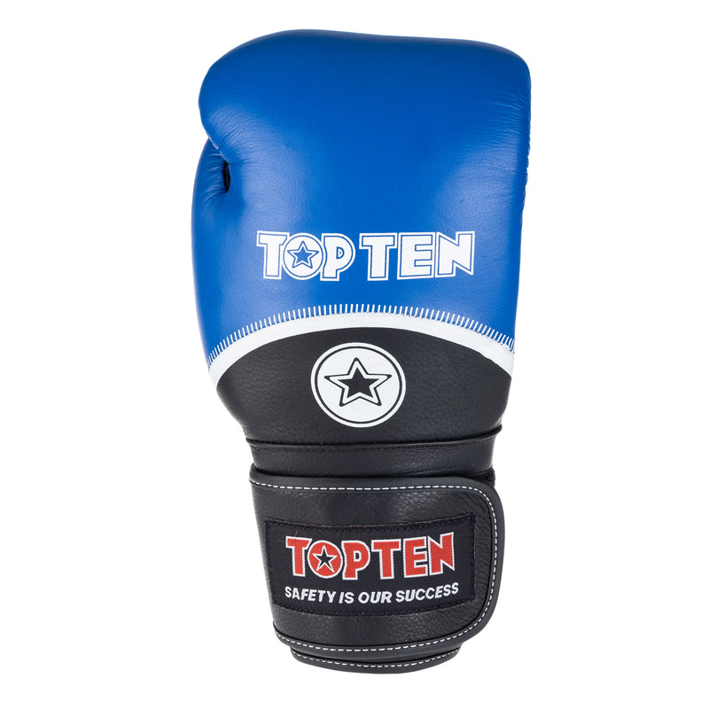 Boxerské rukavice Top Ten 4Select - modrá/černá, 2244-69