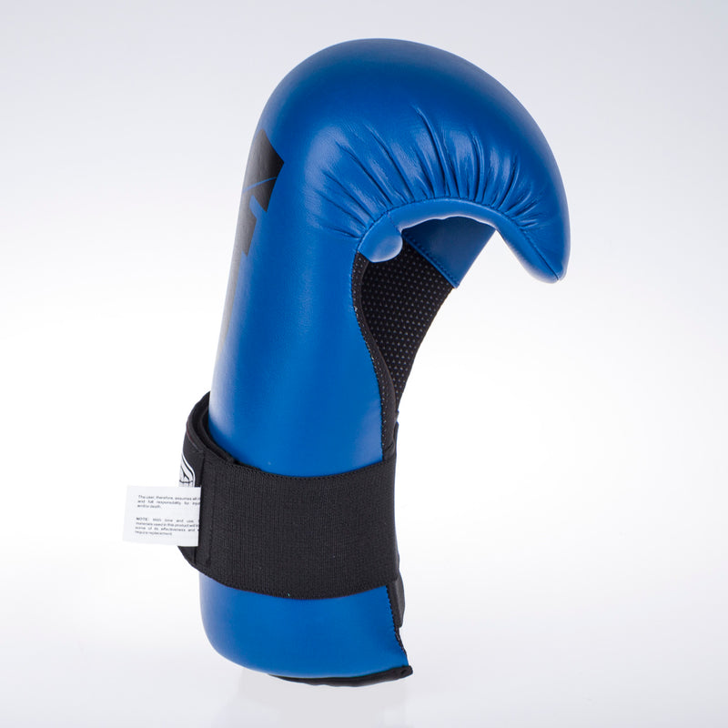 Otevřené rukavice Fighter Strap - modrá, FOG-001BL