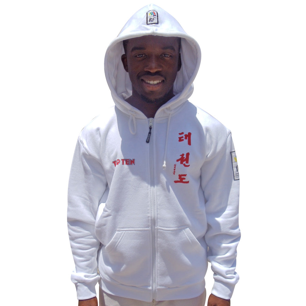 Mikina Top Ten ITF - bílá, 1947-1