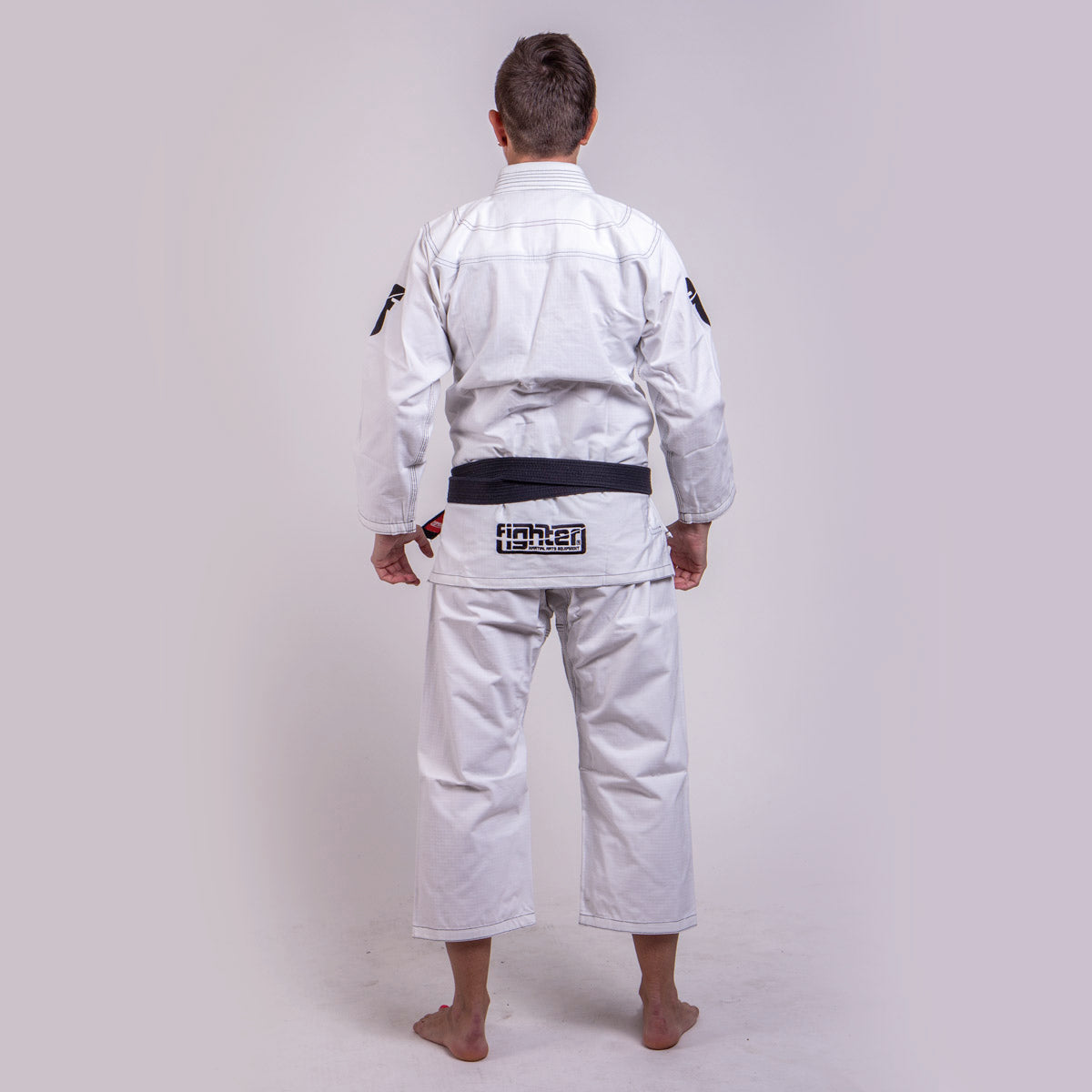 Fighter BJJ kimono rip stop dětské - bílá, BJJBW-05