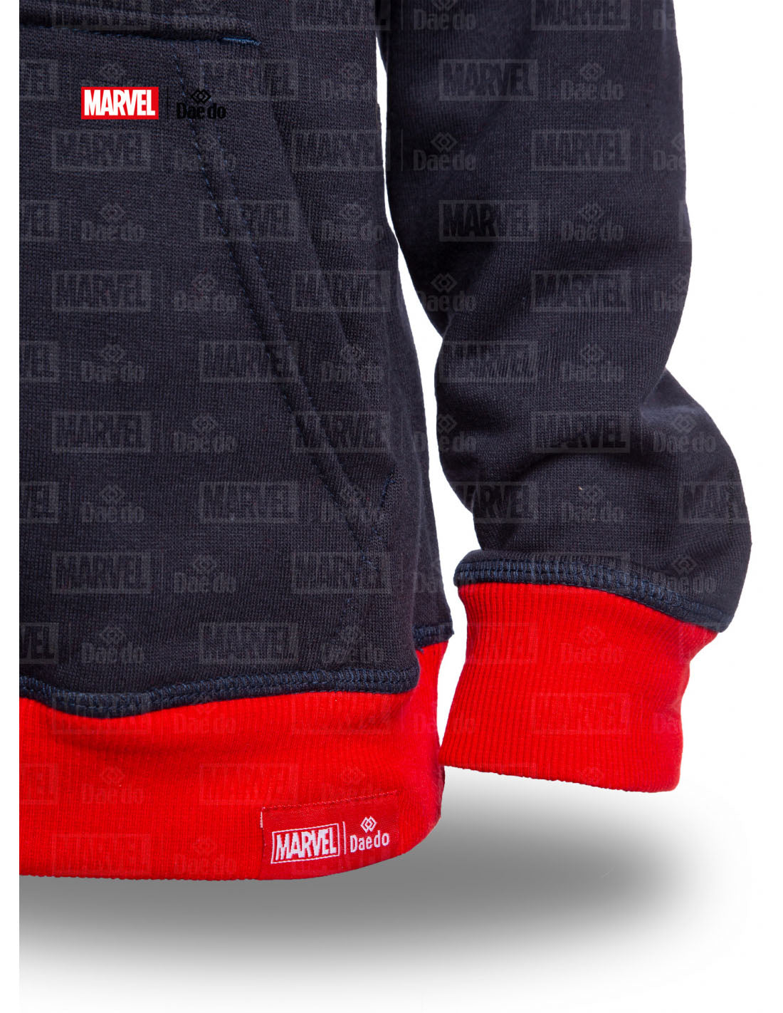 Daedo mikina Captain America - černá, MARV50322