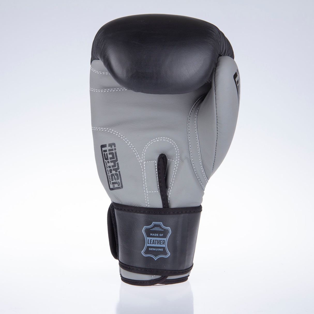 Boxerské rukavice Fighter SPLIT- černá/šedá, FBG-001BG