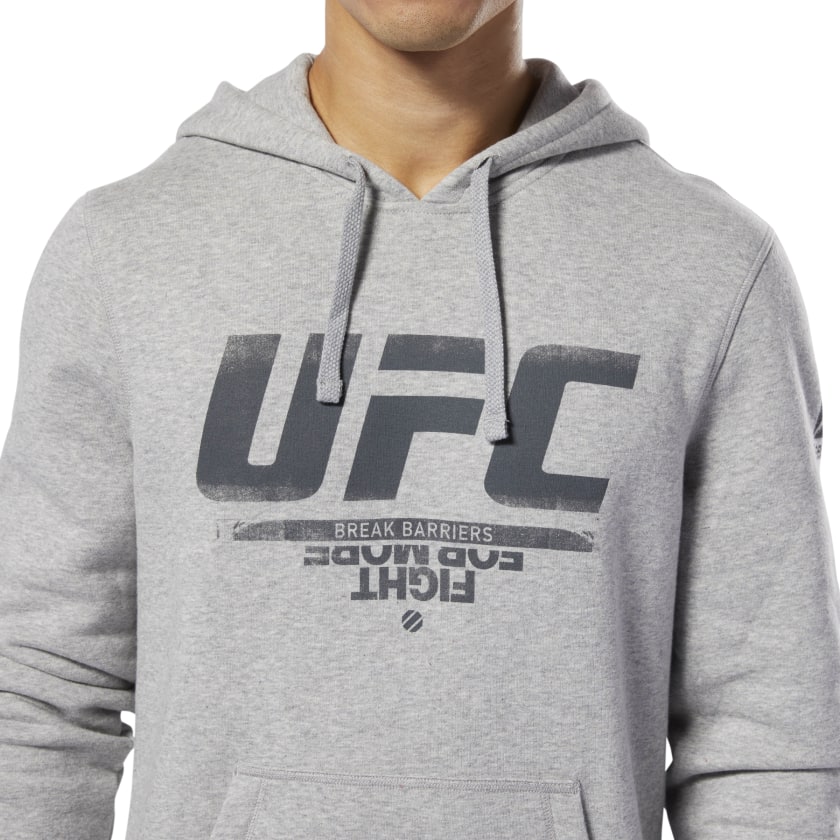 Reebok UFC Fan mikina - šedá, DU4577