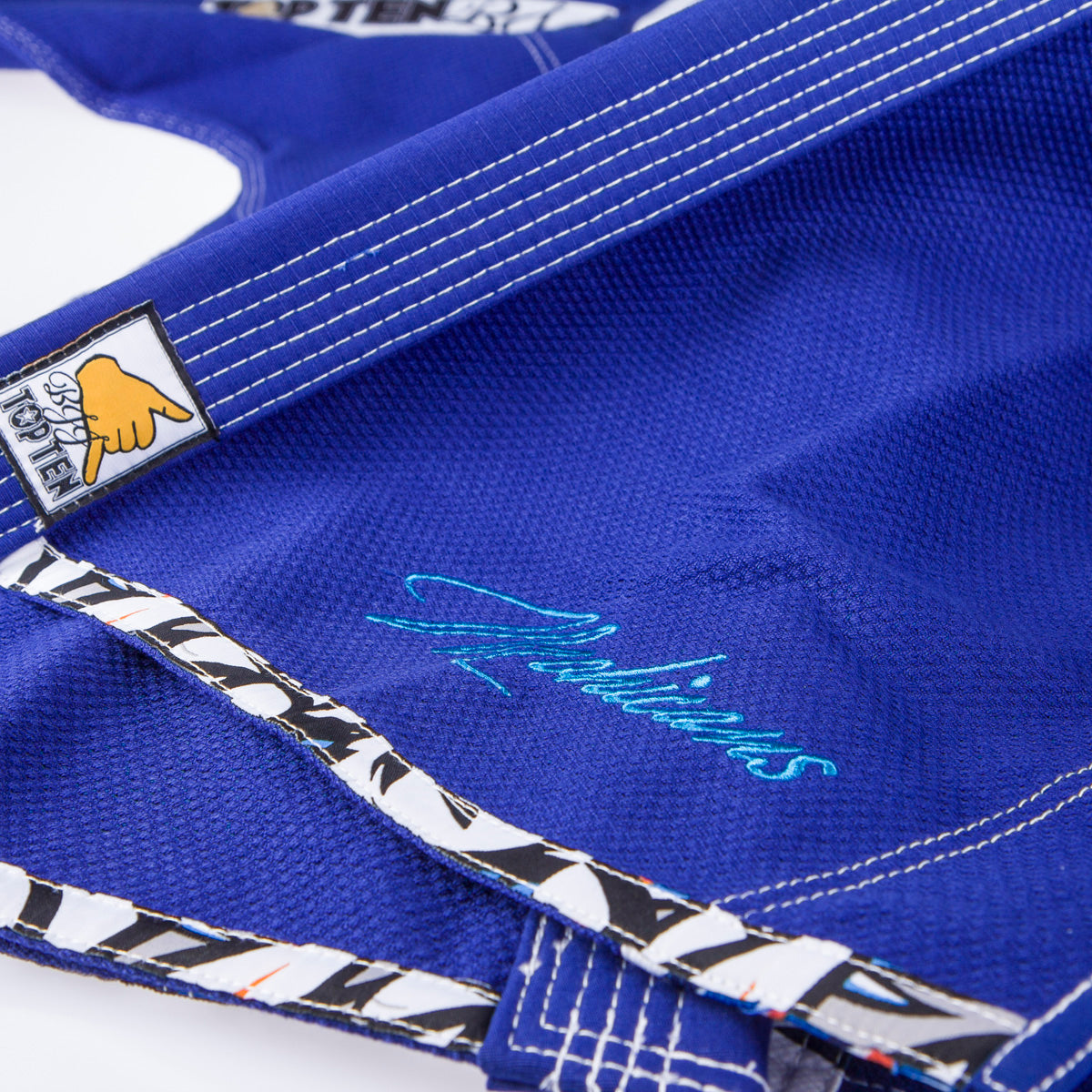 Top Ten kimono na brazilské jiu jitsu Mohicans - modré, 15123-6