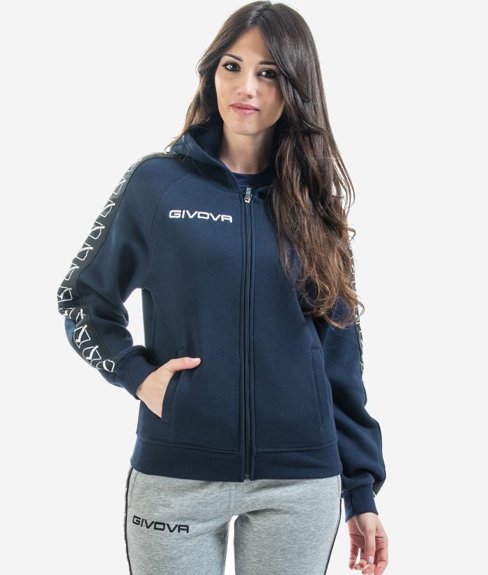 Givova mikina Band Line - modrá, BA10BLU